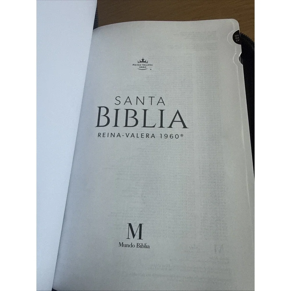 Santa Biblia Reina Valera 1960 Letra Grande Mundo Biblia